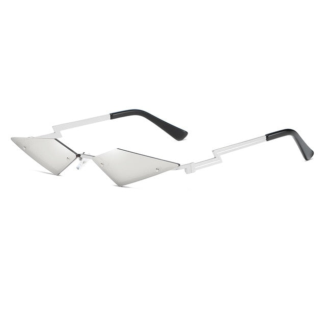 Diamond Rimless Sunglasses