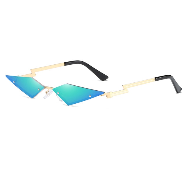 Diamond Rimless Sunglasses