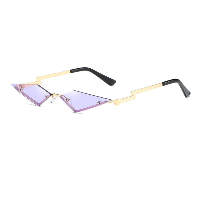 Diamond Rimless Sunglasses