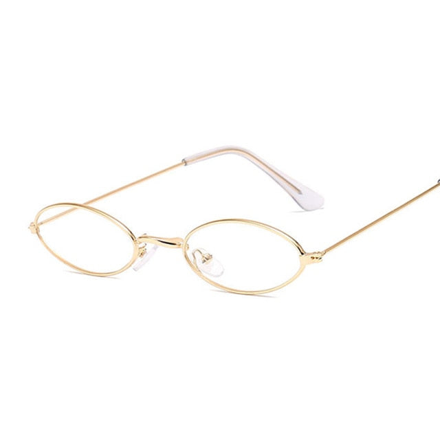 Unisex Small Oval Sunglasses