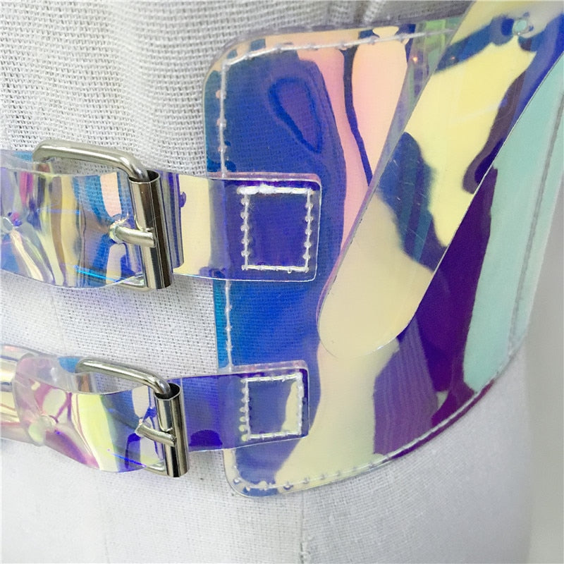 Holographic Garter Harness