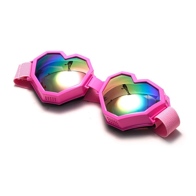 Unisex Heart Goggles