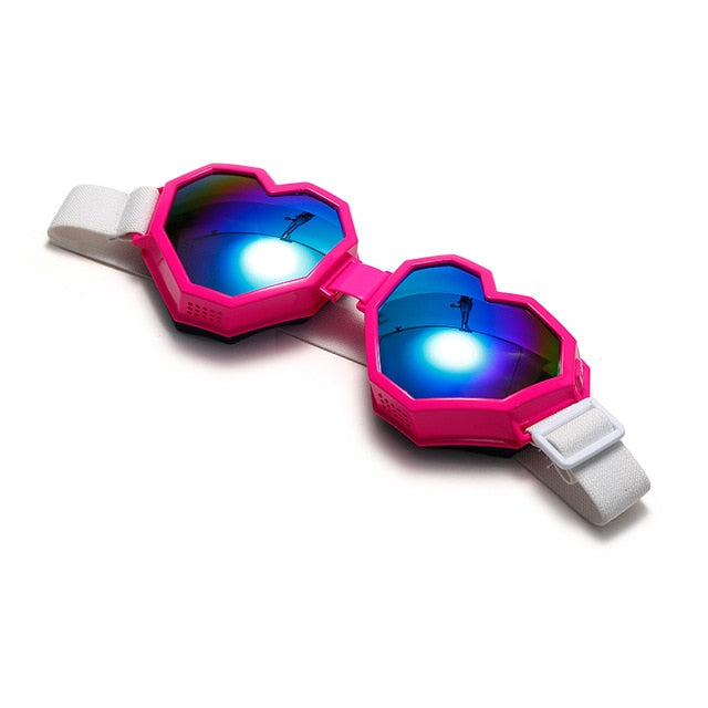 Unisex Heart Goggles