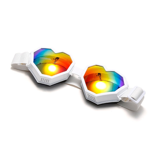 Unisex Heart Goggles