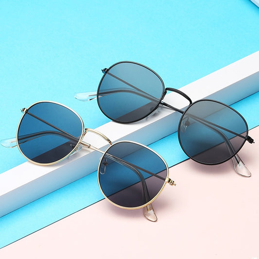 Unisex Round Vintage Sunglasses