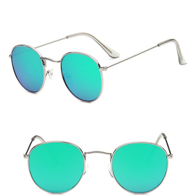 Unisex Round Vintage Sunglasses