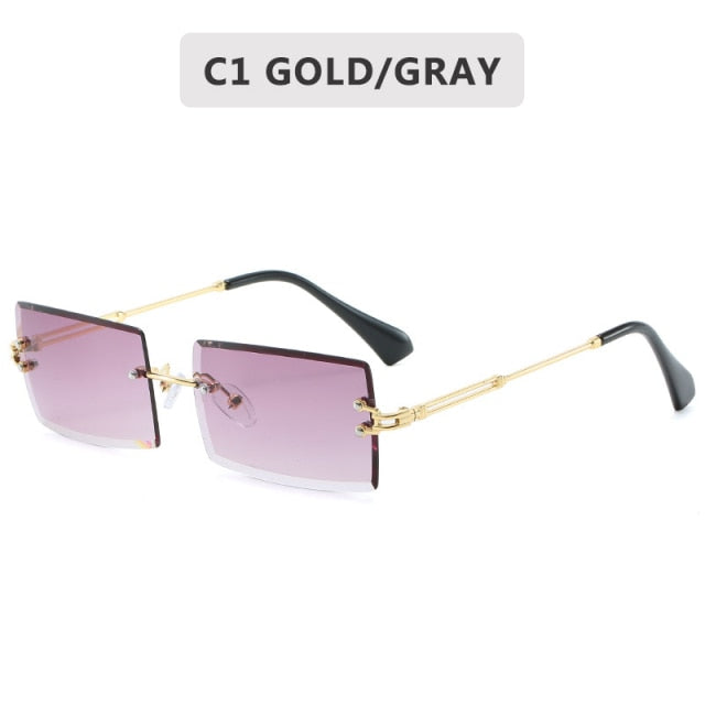 Unisex Frameless Sunglasses