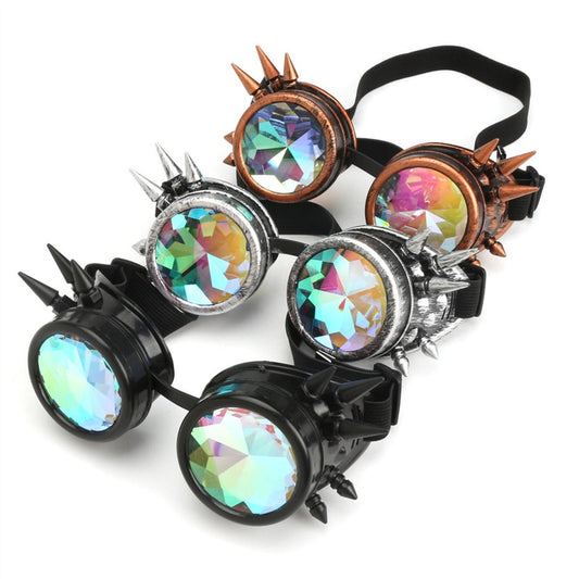Unisex Steampunk Kaleidoscope Sunglasses