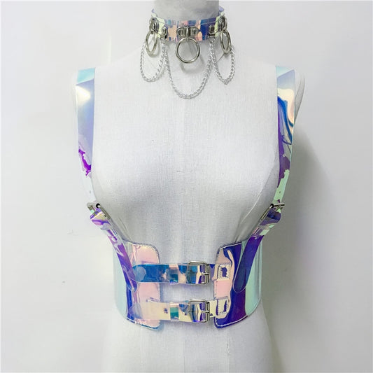 Holographic Garter Harness